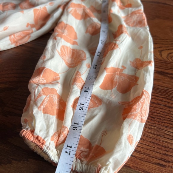 NWT A.N.A (ana) Coral Floral Print Off-Shoulder, adjustable belt Dress, large - Picture 11 of 12